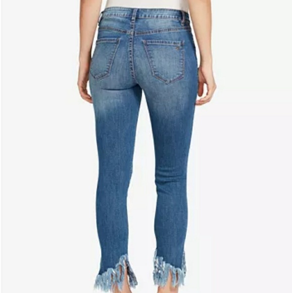 New William Rast Frayed Skinny Jeans - Picture 2 of 8